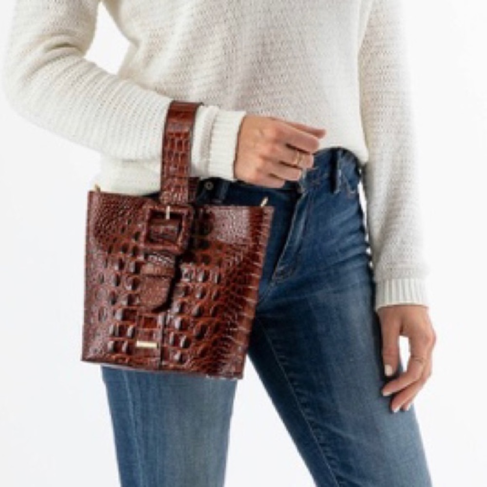 👜New Brahmin👜 Faith Chiffon Ombré Melbourne - Picture 7 of 10
